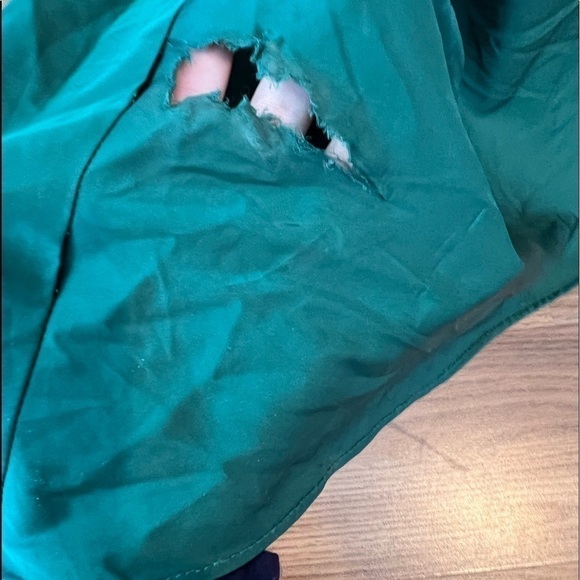 leena for Mac Duggal Satin Ruffled Gown - Picture 13 of 16